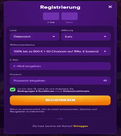 Kingmaker Registration